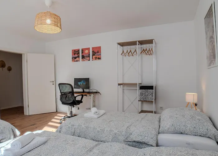 Stylische - Messe Nah - Wifi & Parken شقة