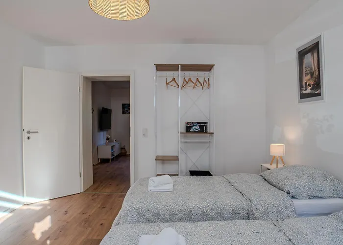 شقة Stylische - Messe Nah - Wifi & Parken *